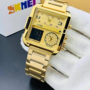 SKMEI - Triple Time1 (Full Golden)