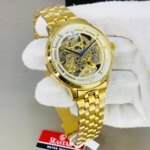 SEASTAR-AUTOMATIC (GoldenChain-With-GoldenWhiteDial