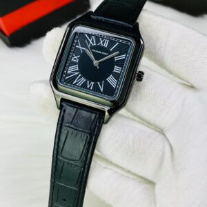 PREMIUM U.P (BLACK STRAP-BLACK DIAL)